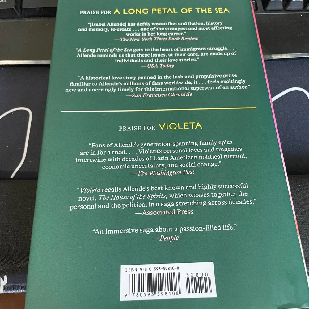 Isabel Allende captivating novel